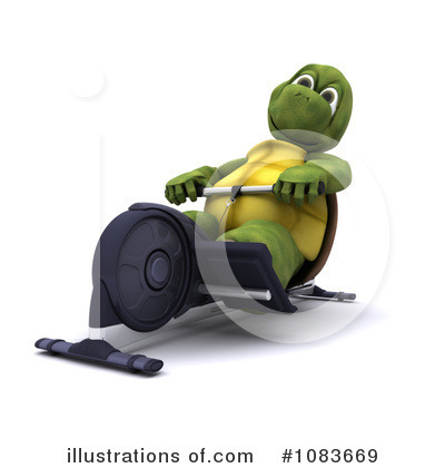 Royalty-Free (RF) Tortoise Clipart Illustration by KJ Pargeter - Stock Sample #1083669