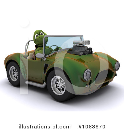 Royalty-Free (RF) Tortoise Clipart Illustration by KJ Pargeter - Stock Sample #1083670