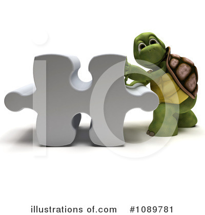 Royalty-Free (RF) Tortoise Clipart Illustration by KJ Pargeter - Stock Sample #1089781