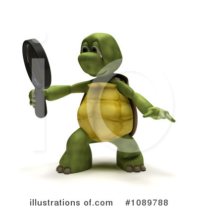 Royalty-Free (RF) Tortoise Clipart Illustration by KJ Pargeter - Stock Sample #1089788