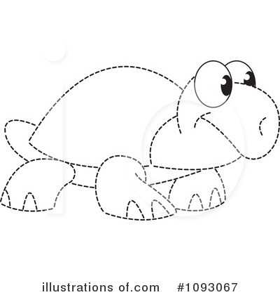 Royalty-Free (RF) Tortoise Clipart Illustration by Lal Perera - Stock Sample #1093067