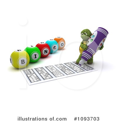 Bingo Clipart #1093703 by KJ Pargeter