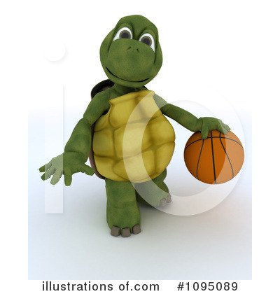 Royalty-Free (RF) Tortoise Clipart Illustration by KJ Pargeter - Stock Sample #1095089