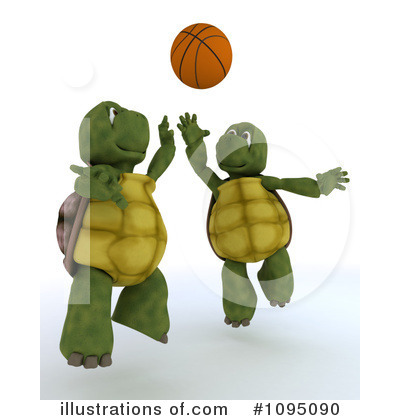 Royalty-Free (RF) Tortoise Clipart Illustration by KJ Pargeter - Stock Sample #1095090