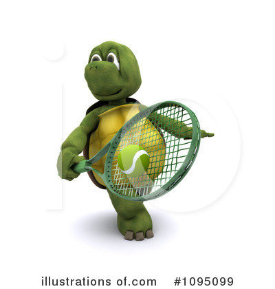 Royalty-Free (RF) Tortoise Clipart Illustration by KJ Pargeter - Stock Sample #1095099
