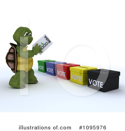 Voting Clipart #1095976 by KJ Pargeter