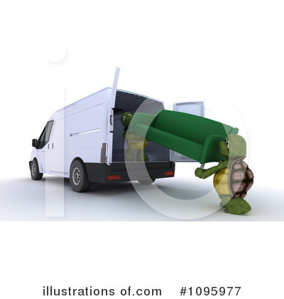 Moving Van Clipart #1095977 by KJ Pargeter