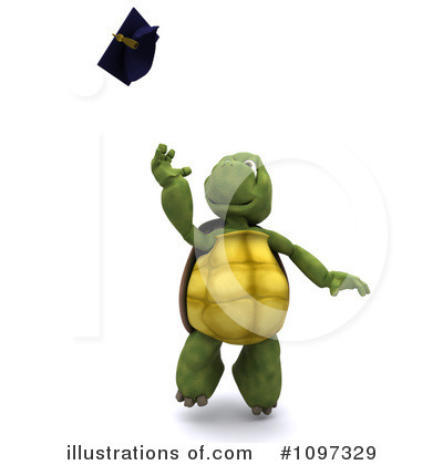 Royalty-Free (RF) Tortoise Clipart Illustration by KJ Pargeter - Stock Sample #1097329