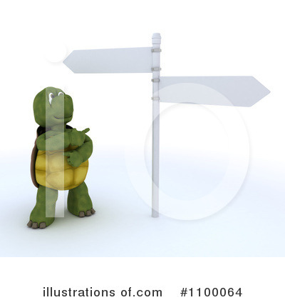 Royalty-Free (RF) Tortoise Clipart Illustration by KJ Pargeter - Stock Sample #1100064
