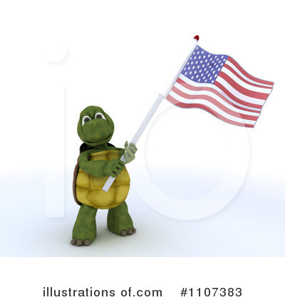 Royalty-Free (RF) Tortoise Clipart Illustration by KJ Pargeter - Stock Sample #1107383