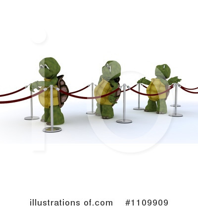 Royalty-Free (RF) Tortoise Clipart Illustration by KJ Pargeter - Stock Sample #1109909