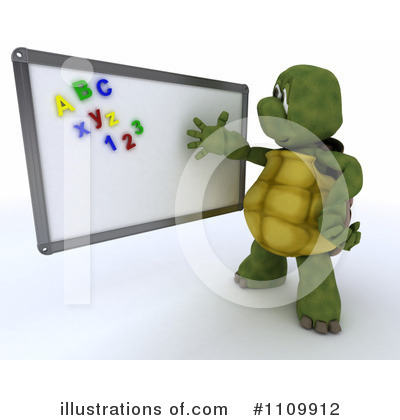 Royalty-Free (RF) Tortoise Clipart Illustration by KJ Pargeter - Stock Sample #1109912