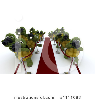 Royalty-Free (RF) Tortoise Clipart Illustration by KJ Pargeter - Stock Sample #1111088