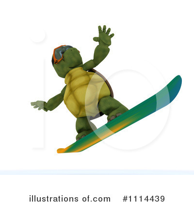 Royalty-Free (RF) Tortoise Clipart Illustration by KJ Pargeter - Stock Sample #1114439