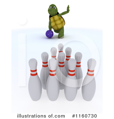 Bowling Clipart #1160730 by KJ Pargeter