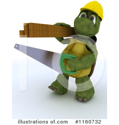 Royalty-Free (RF) Tortoise Clipart Illustration by KJ Pargeter - Stock Sample #1160732