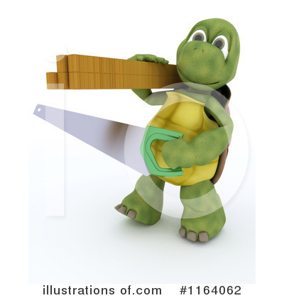 Royalty-Free (RF) Tortoise Clipart Illustration by KJ Pargeter - Stock Sample #1164062