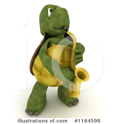 Royalty-Free (RF) Tortoise Clipart Illustration by KJ Pargeter - Stock Sample #1164596