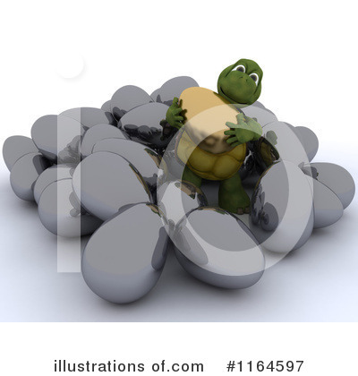 Royalty-Free (RF) Tortoise Clipart Illustration by KJ Pargeter - Stock Sample #1164597
