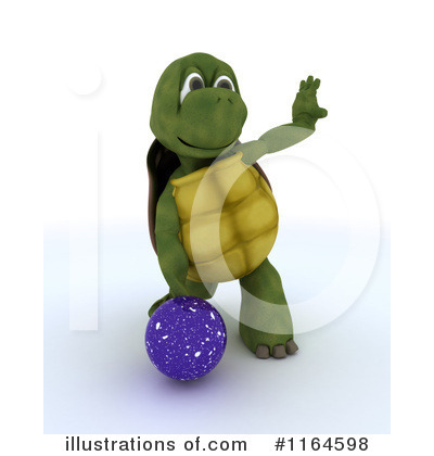 Royalty-Free (RF) Tortoise Clipart Illustration by KJ Pargeter - Stock Sample #1164598