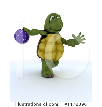 Royalty-Free (RF) Tortoise Clipart Illustration by KJ Pargeter - Stock Sample #1172390