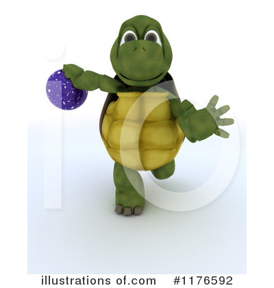 Royalty-Free (RF) Tortoise Clipart Illustration by KJ Pargeter - Stock Sample #1176592