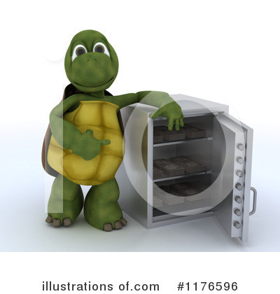Royalty-Free (RF) Tortoise Clipart Illustration by KJ Pargeter - Stock Sample #1176596