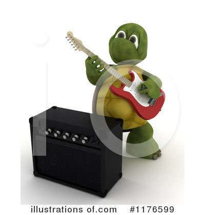Royalty-Free (RF) Tortoise Clipart Illustration by KJ Pargeter - Stock Sample #1176599