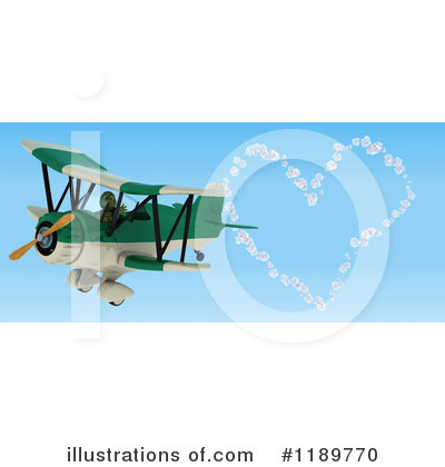 Biplane Clipart #1189770 by KJ Pargeter