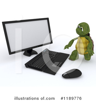 Royalty-Free (RF) Tortoise Clipart Illustration by KJ Pargeter - Stock Sample #1189776