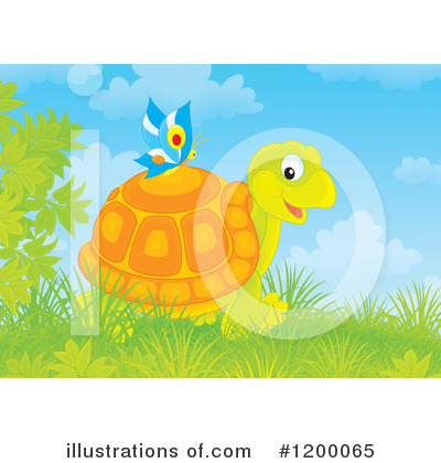 Tortoise Clipart #1200065 by Alex Bannykh