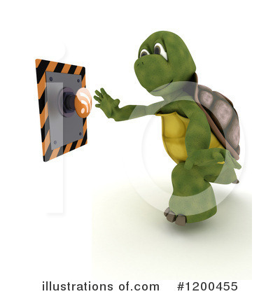 Royalty-Free (RF) Tortoise Clipart Illustration by KJ Pargeter - Stock Sample #1200455