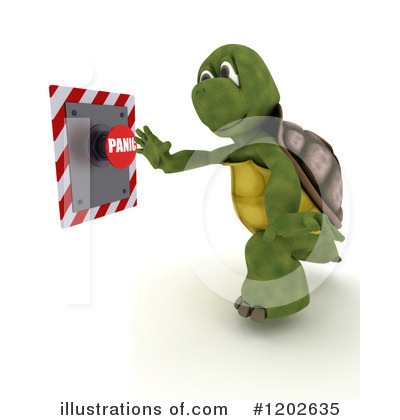 Royalty-Free (RF) Tortoise Clipart Illustration by KJ Pargeter - Stock Sample #1202635