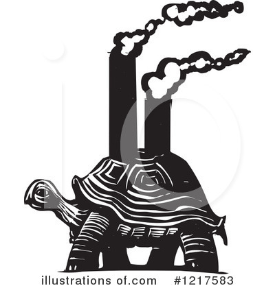 Royalty-Free (RF) Tortoise Clipart Illustration by xunantunich - Stock Sample #1217583