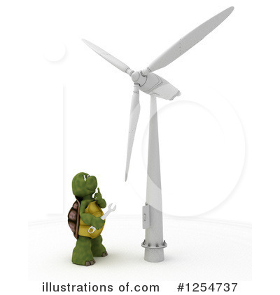 Windmill Clipart #1254737 by KJ Pargeter
