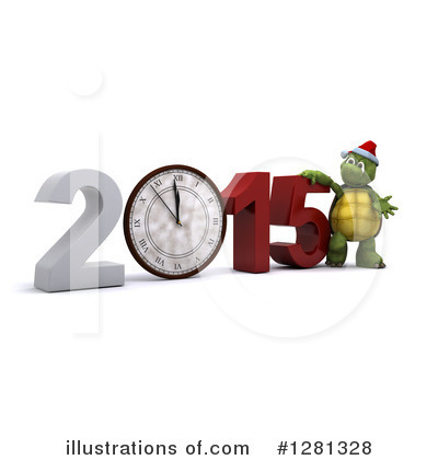 Royalty-Free (RF) Tortoise Clipart Illustration by KJ Pargeter - Stock Sample #1281328