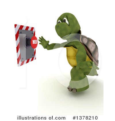 Royalty-Free (RF) Tortoise Clipart Illustration by KJ Pargeter - Stock Sample #1378210