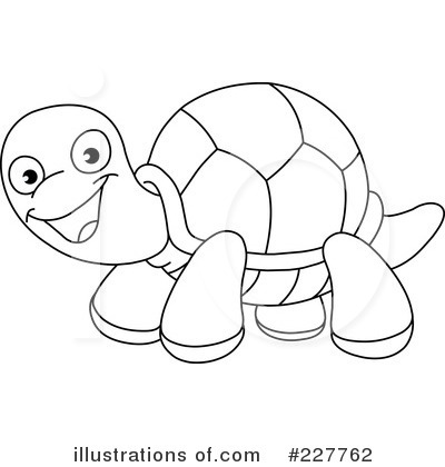 Royalty-Free (RF) Tortoise Clipart Illustration by yayayoyo - Stock Sample #227762