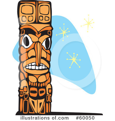 Royalty-Free (RF) Totem Clipart Illustration by xunantunich - Stock Sample #60050