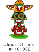 Totem Pole Clipart #1101832 by BNP Design Studio