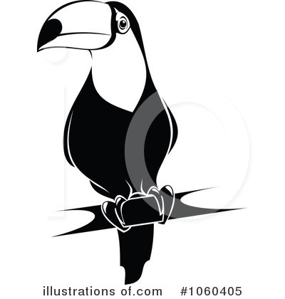 Royalty-Free (RF) Toucan Clipart Illustration by Vector Tradition SM - Stock Sample #1060405
