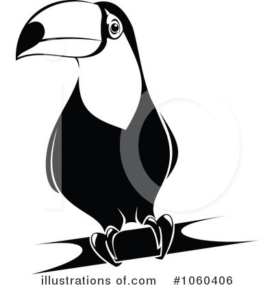 Royalty-Free (RF) Toucan Clipart Illustration by Vector Tradition SM - Stock Sample #1060406