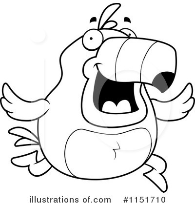 Royalty-Free (RF) Toucan Clipart Illustration by Cory Thoman - Stock Sample #1151710