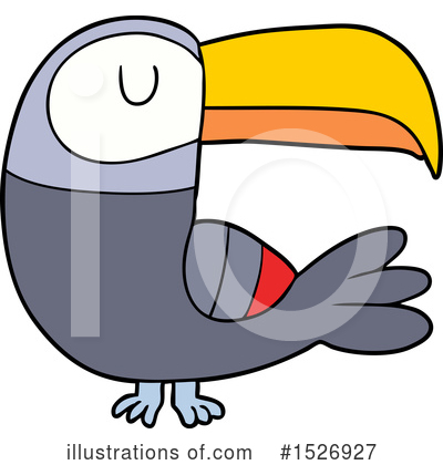 Royalty-Free (RF) Toucan Clipart Illustration by lineartestpilot - Stock Sample #1526927