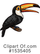 Toucan Clipart #1535405 by Vector Tradition SM