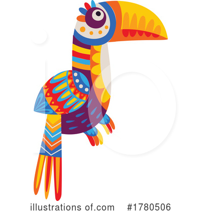 Royalty-Free (RF) Toucan Clipart Illustration by Vector Tradition SM - Stock Sample #1780506