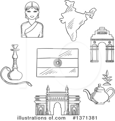 Royalty-Free (RF) Tourism Clipart Illustration by Vector Tradition SM - Stock Sample #1371381