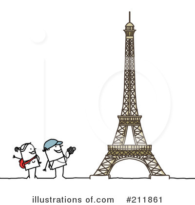 Eiffel Tower Clipart #211861 by NL shop