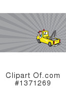 Tow Truck Clipart #1371269 by patrimonio