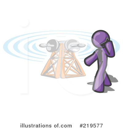 Royalty-Free (RF) Tower Clipart Illustration by Leo Blanchette - Stock Sample #219577